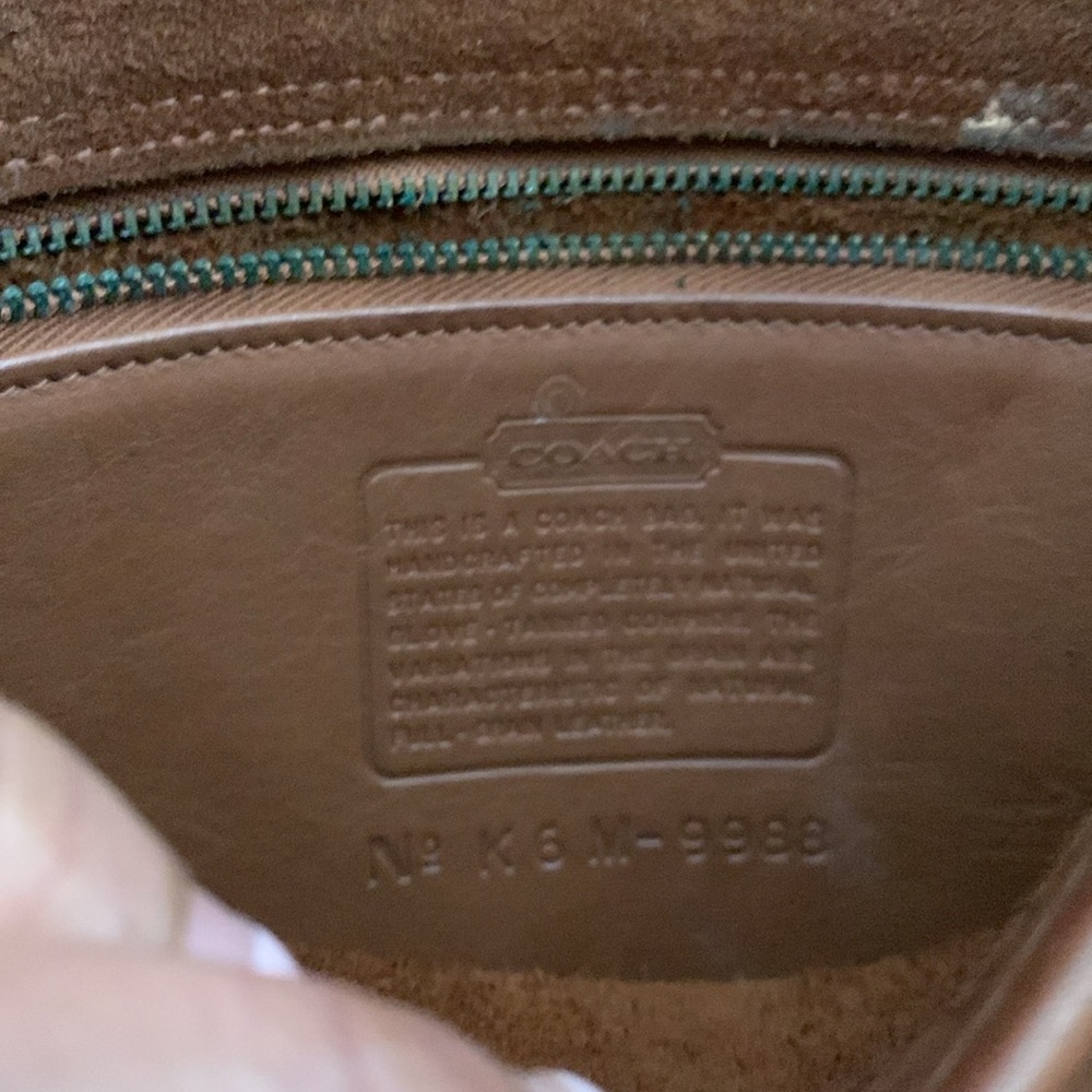 Vintage British Tan Saddle Bag